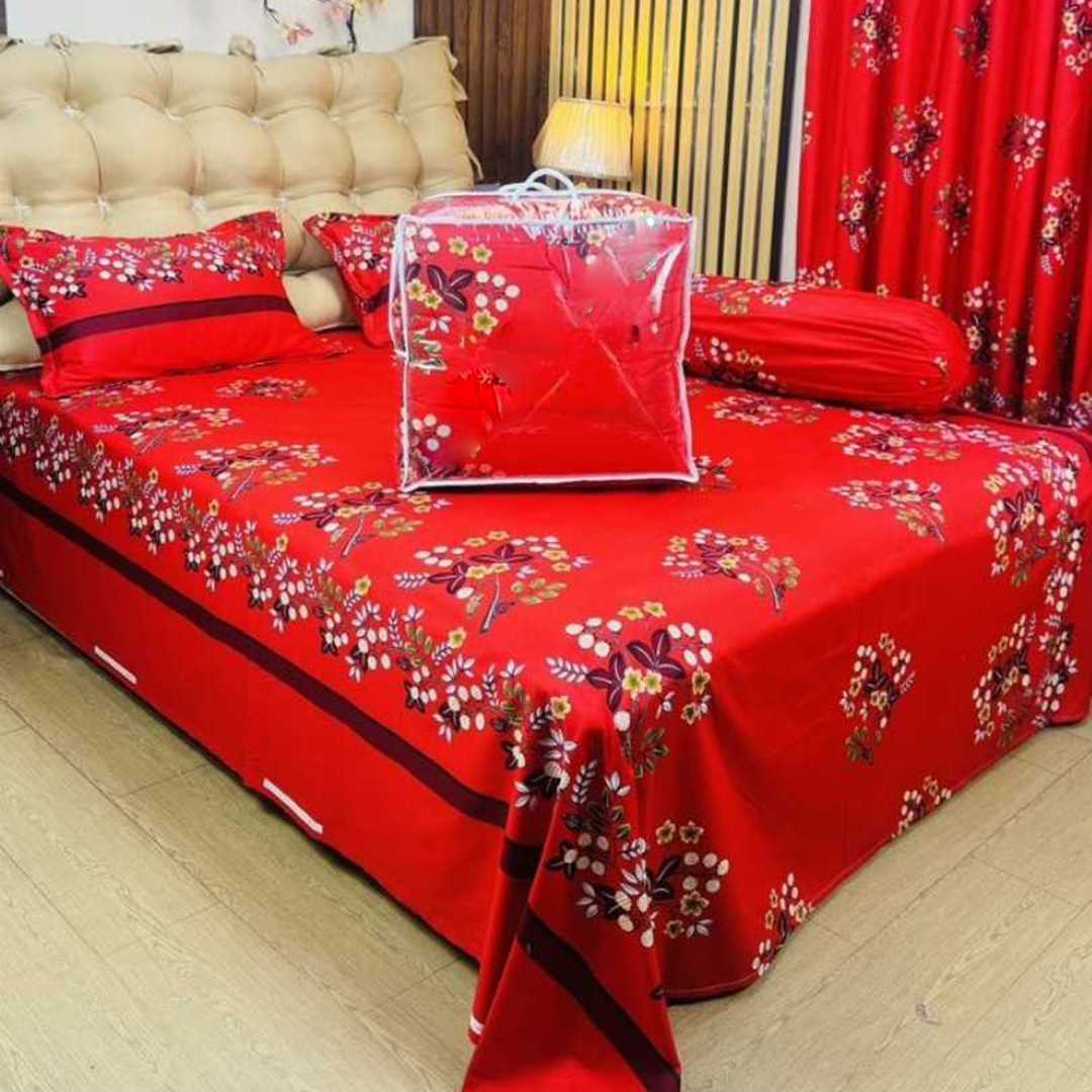 Luxury,Twill,Cotton,Fabrics,Bed,Sheet,And,Comforter,5pcs,Set