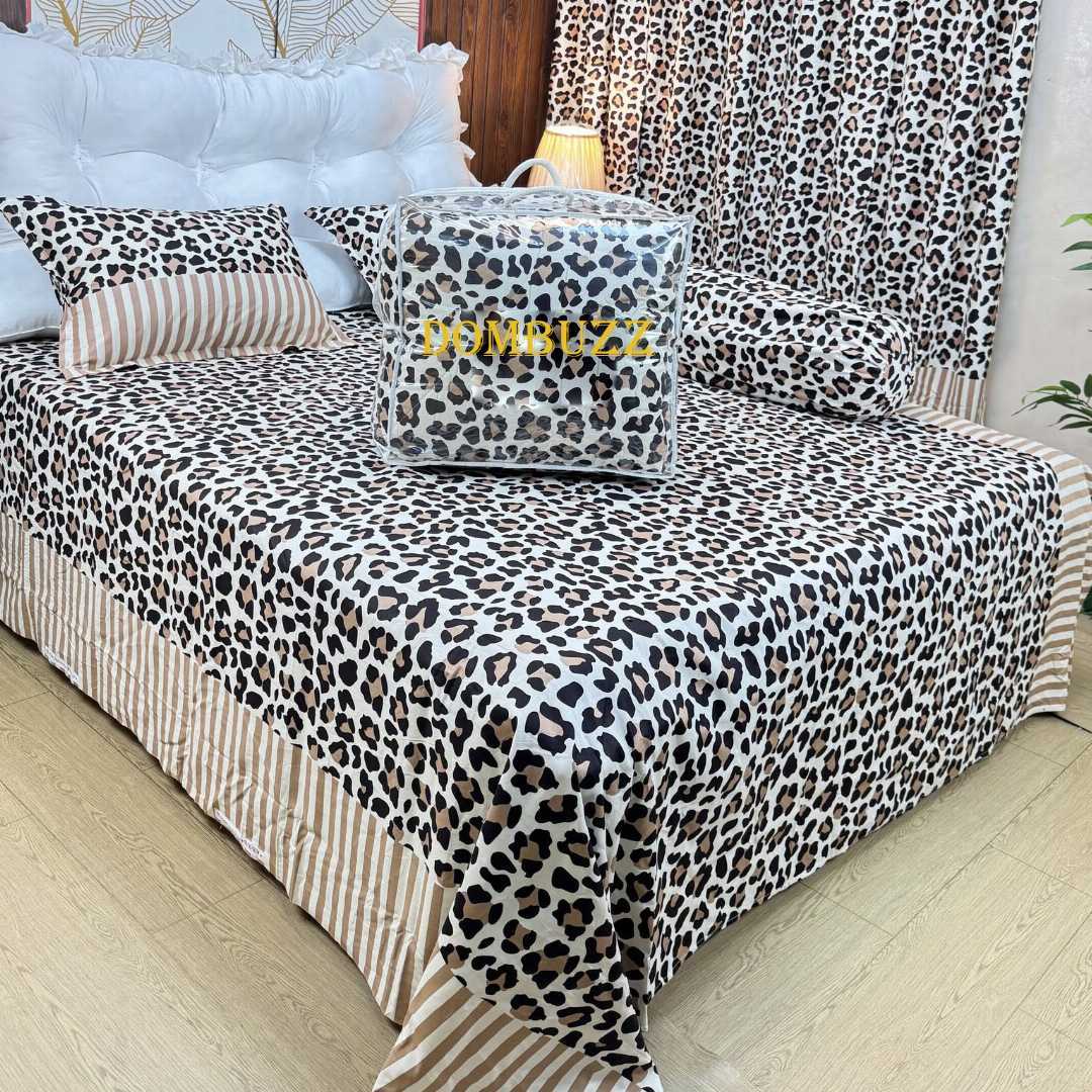 Luxury,Twill,Cotton,Fabrics,Bed,Sheet,And,Comforter,5pcs,Set