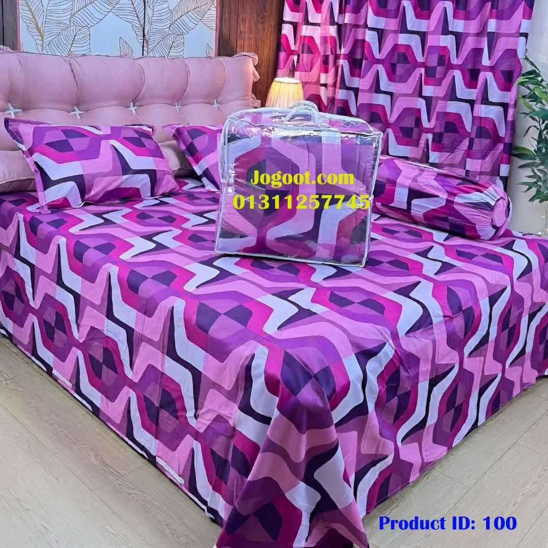 Premium,Quality,5-Piece,Comforter,Set,King,Size,100%,Cotton,Twill,Fabric