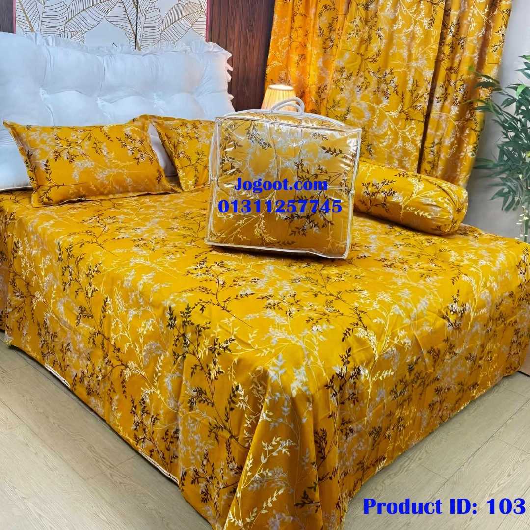 Premium,Quality,5-Piece,Comforter,Set,King,Size,100%,Cotton,Twill,Fabric