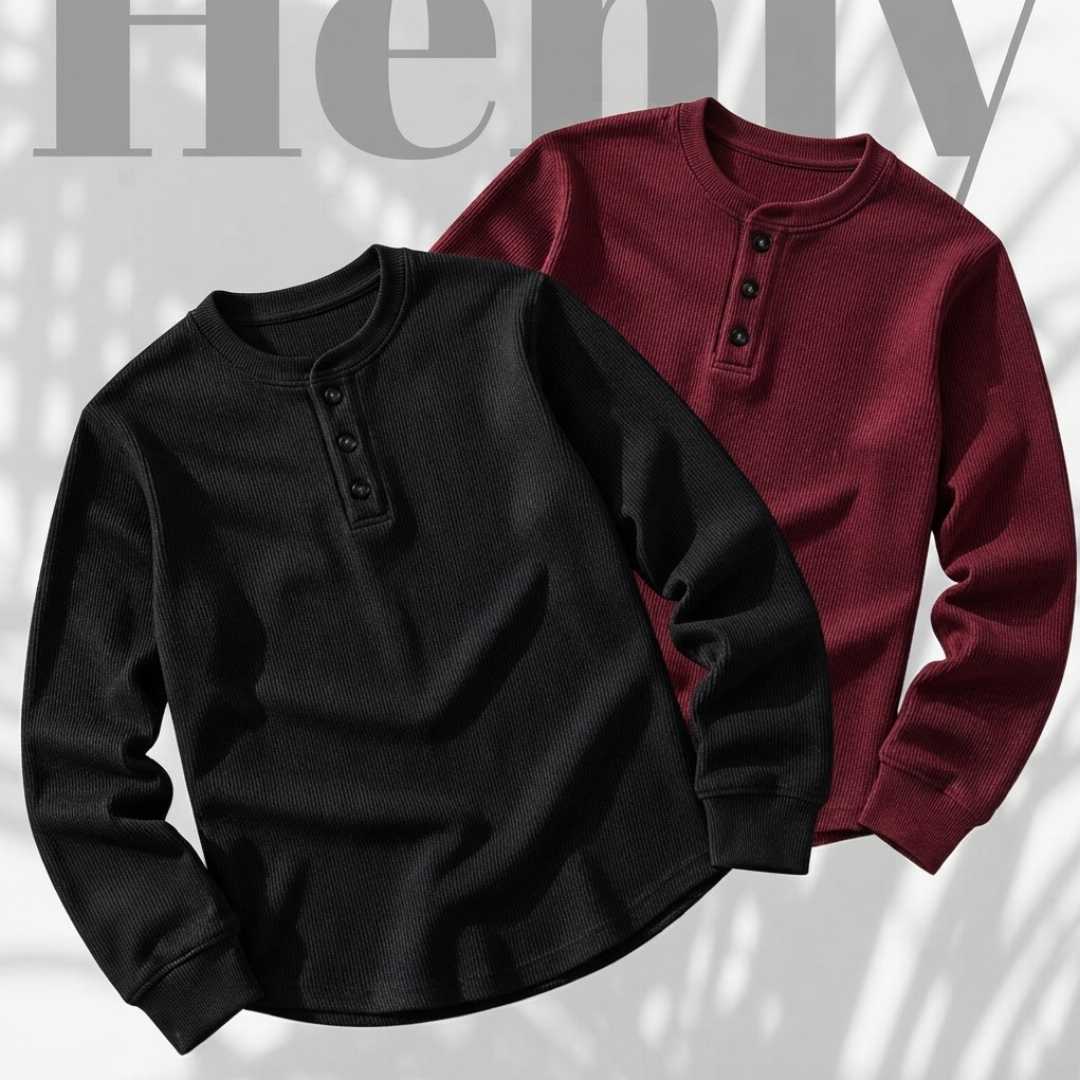 HENLEY,FULL-SLEEVE-,WHITE,&,GREY