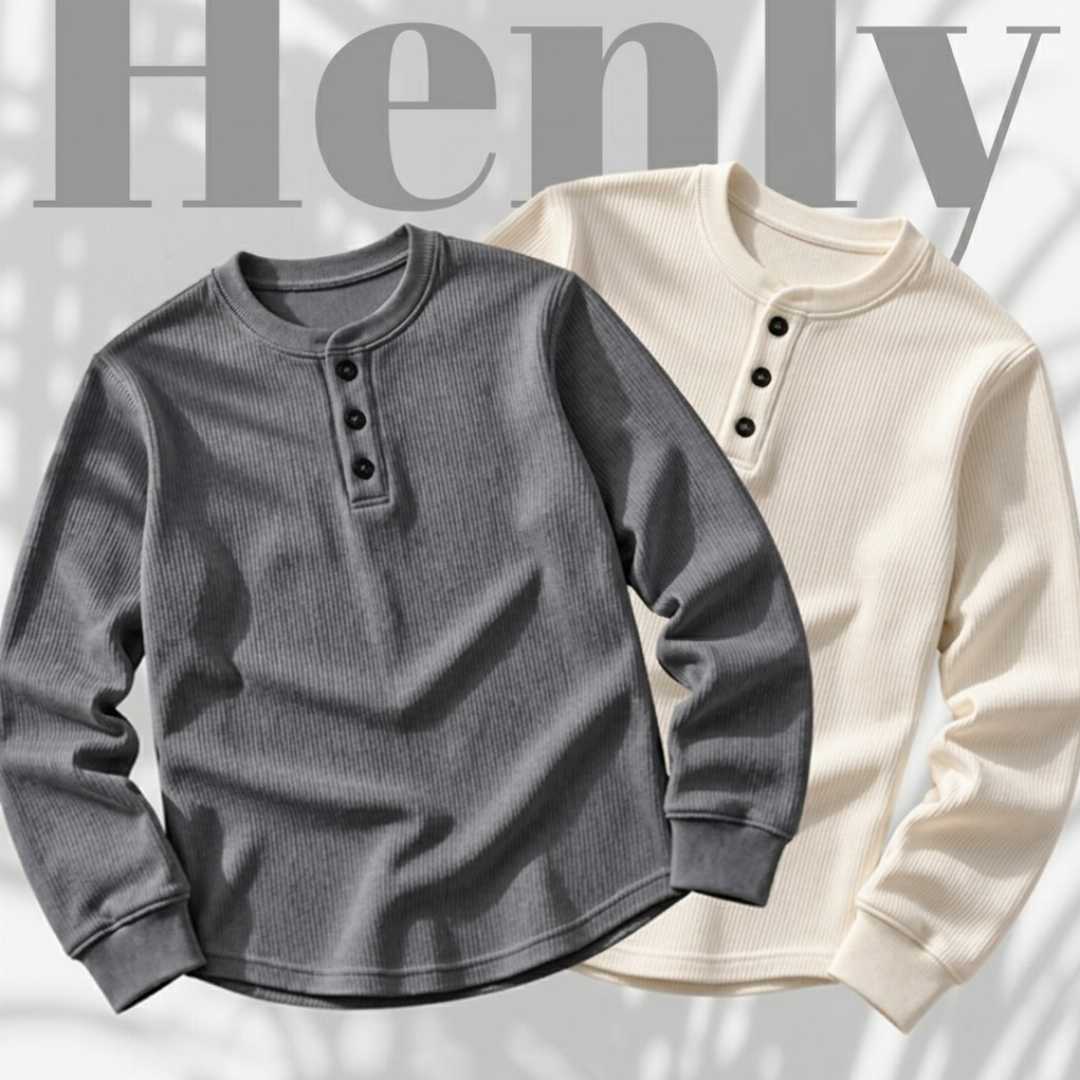 HENLEY,FULL-SLEEVE-,WHITE,&,GREY
